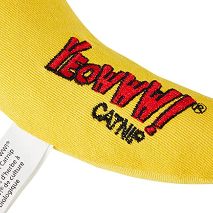 Yeowww! Catnip Toy, Yellow Banana