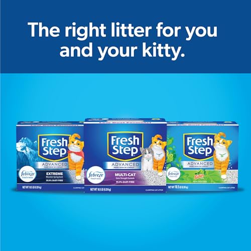 Fresh Step Advanced Clumping Litter With Febreze