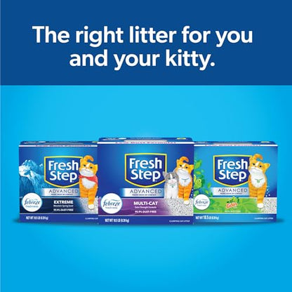 Fresh Step Advanced Clumping Litter With Febreze