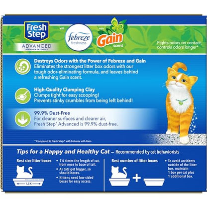 Fresh Step Advanced Clumping Litter With Febreze