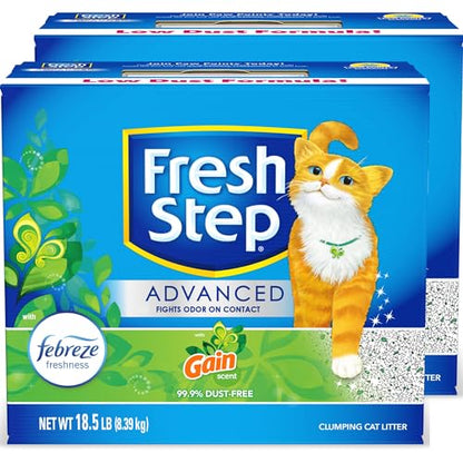 Fresh Step Advanced Clumping Litter With Febreze