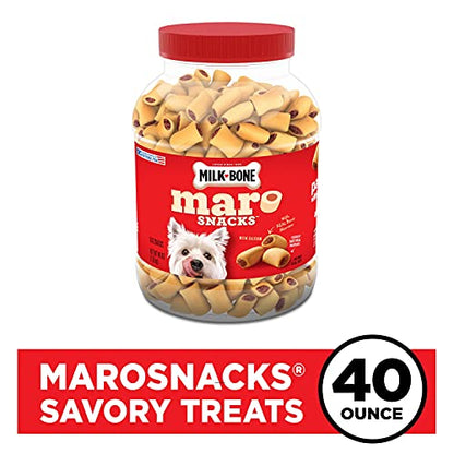 Milk-Bone MaroSnacks Small Dog Treats With Bone Marrow, 40 Ounce Container