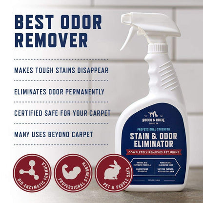 Rocco & Roxie Supply Co. Stain & Odor Eliminator for Strong Odor