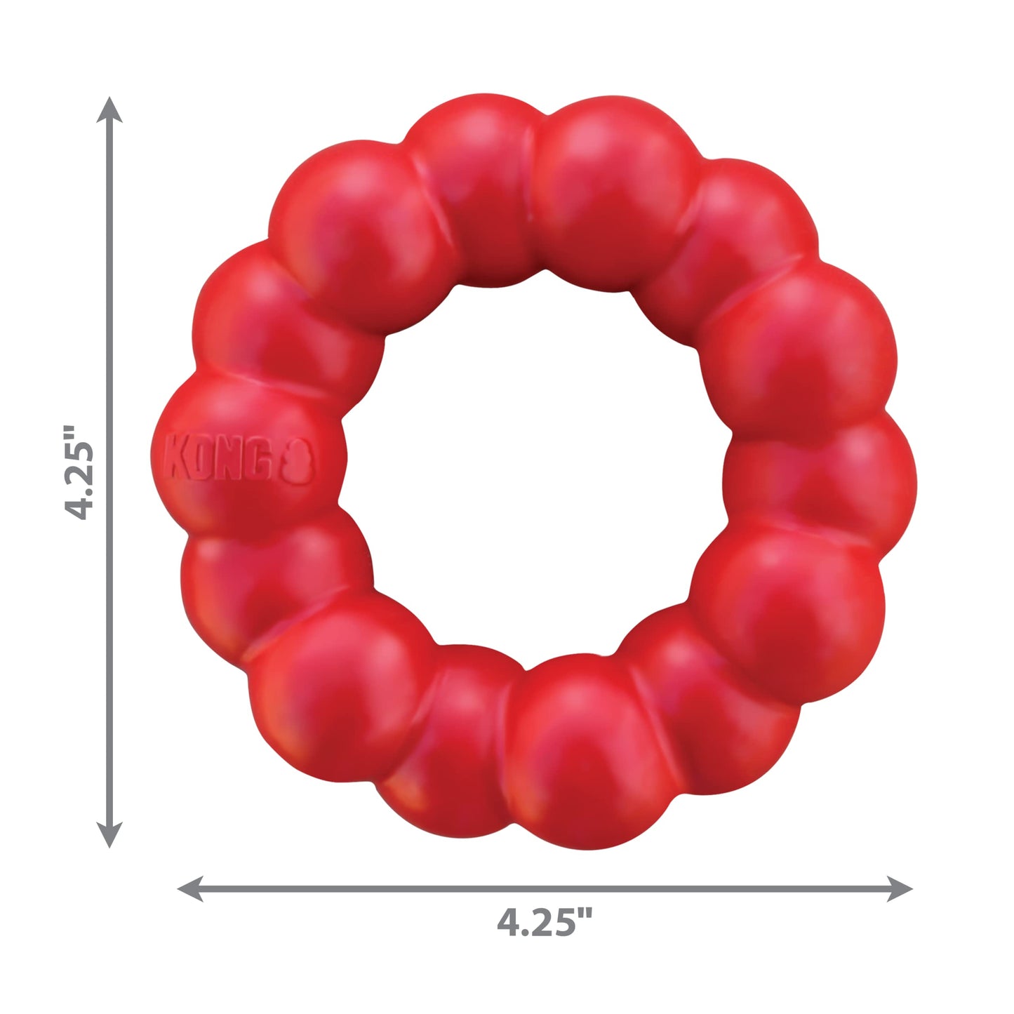 KONG Ring - Natural Rubber Ring Toy