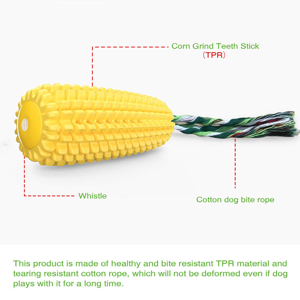 Carllg Dog Chew Toys for Aggressive Chewers