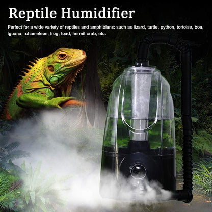 Terrarios nebulizadores para reptiles Humidificador Máquina de niebla