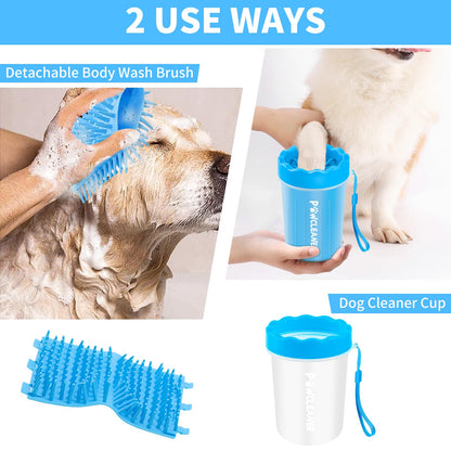 Dog Paw Cleaner, Washer, Buddy Muddy Pet Foot Cleaner