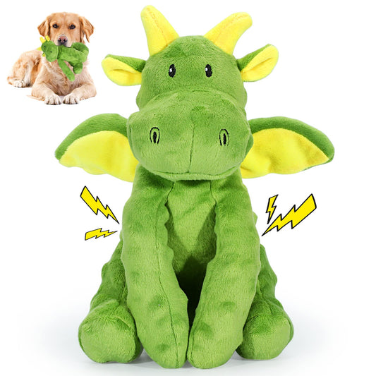 Letsmeet Squeaky Dog Toys - Juguete de peluche para perros