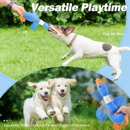 Vitscan Upgraded Goose Indestructible Dog Toys for Aggressive Chewers