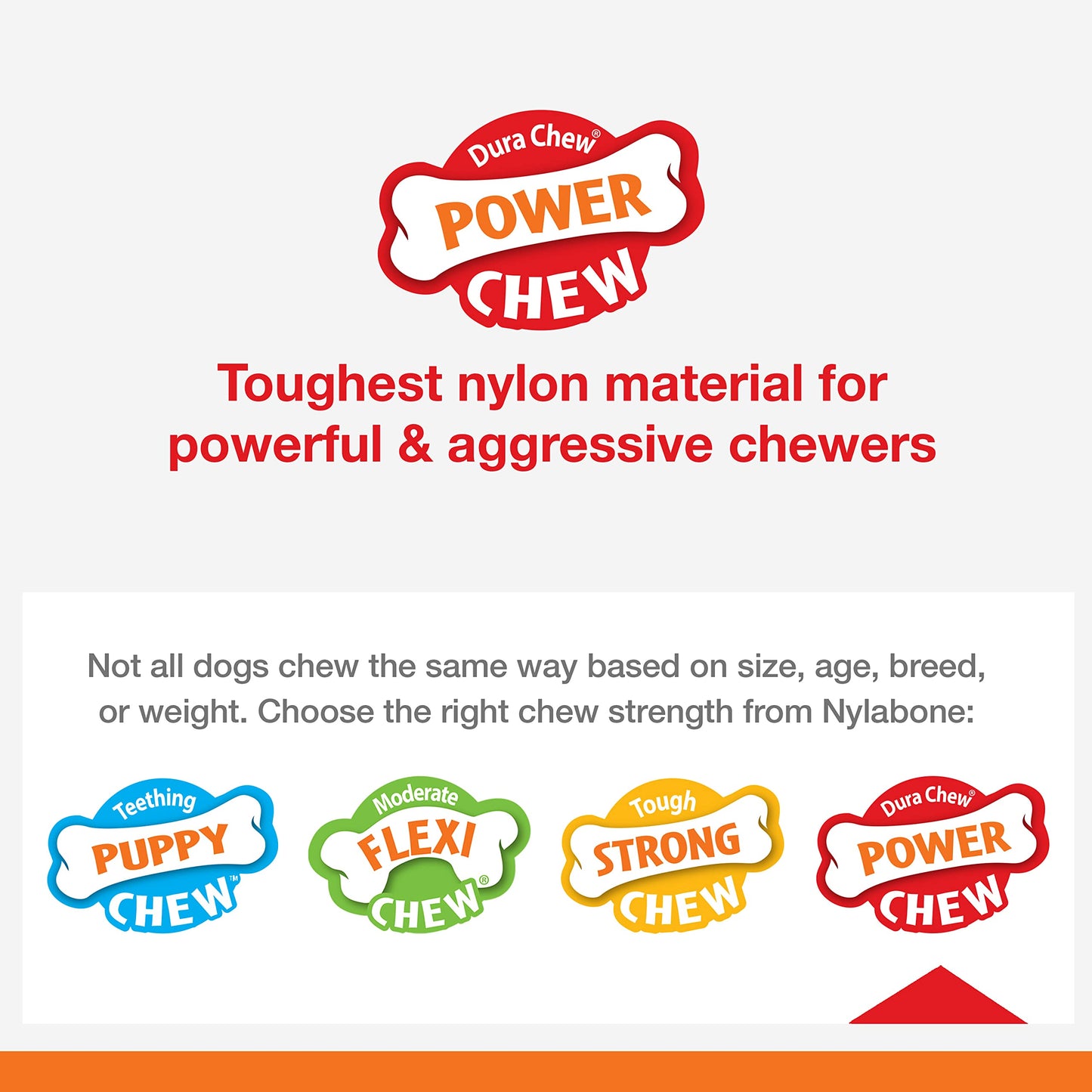 Juguete masticable para perros Nylabone Power Chew Lobster