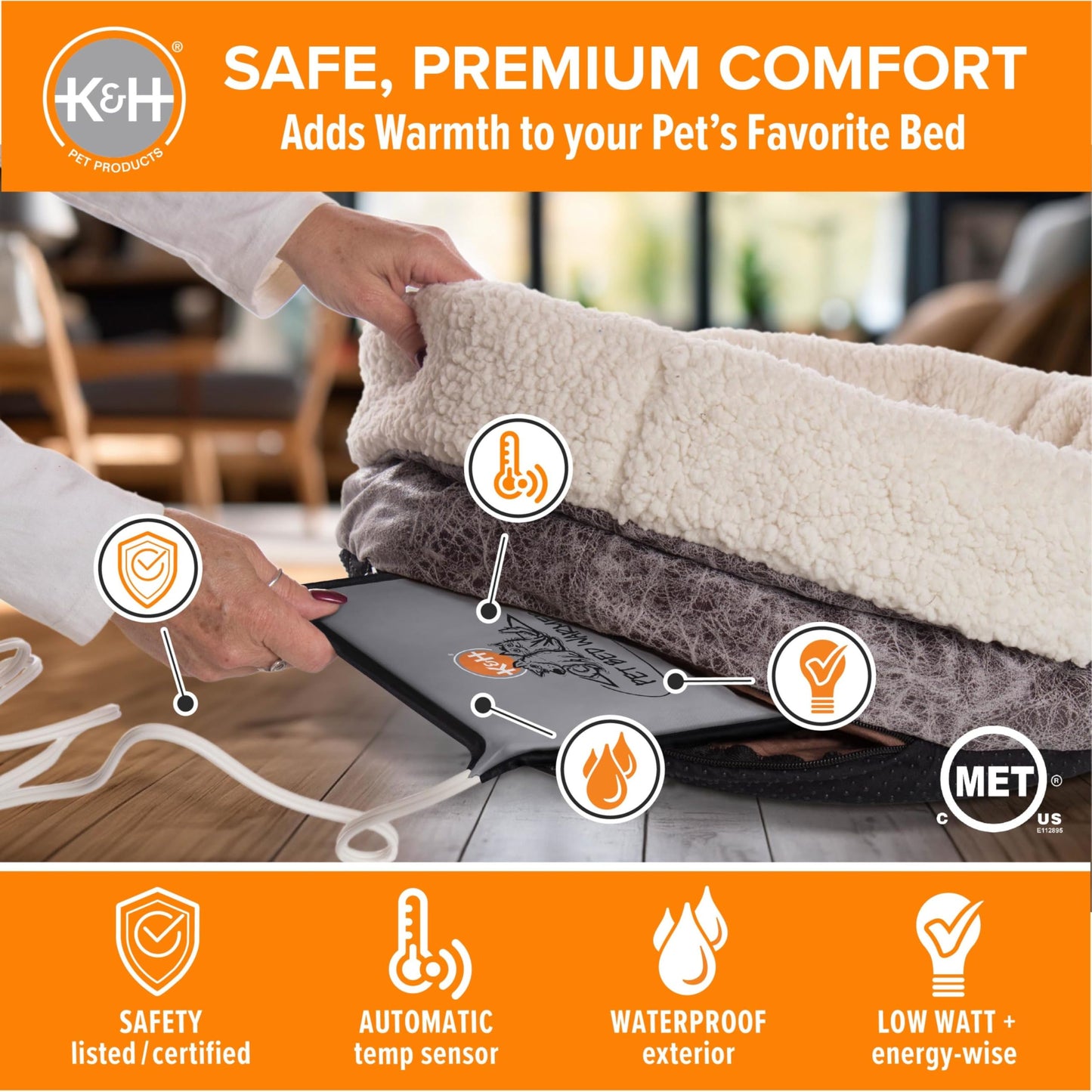 K&H Pet Products Pet Bed Warmer