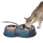 K&H Pet Products Heated Thermo-Kitty Café Outdoor Heated Cat Bowls