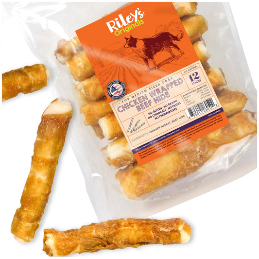 Riley's Chicken Wrapped Dog Treats