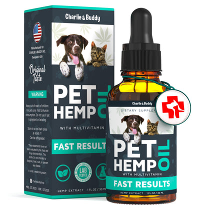 Charlie & Buddy Hemp Оil for Dogs Cats