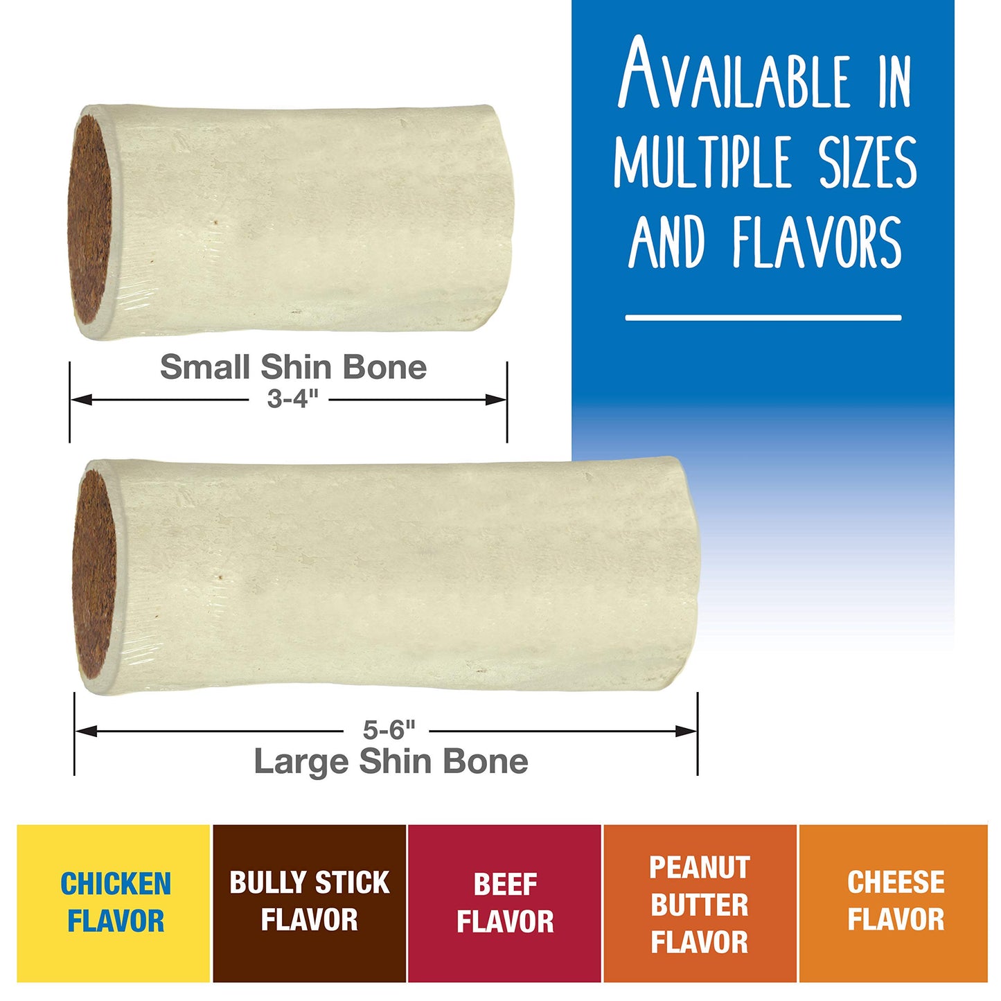 Cadet Stuffed Shin Bone - Highly Digestible