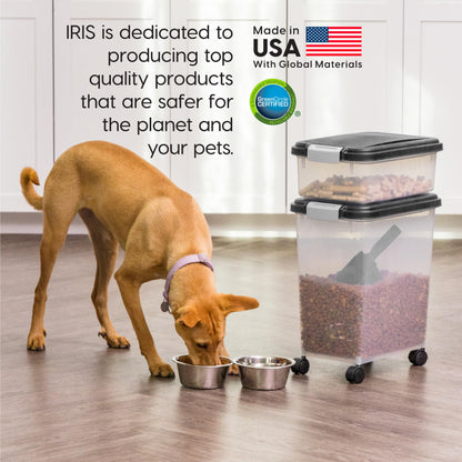 Contenedor de almacenamiento de alimentos para perros IRIS USA