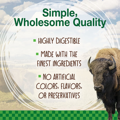 Nylabone Healthy Edibles WILD Sabor natural a bisonte de larga duración