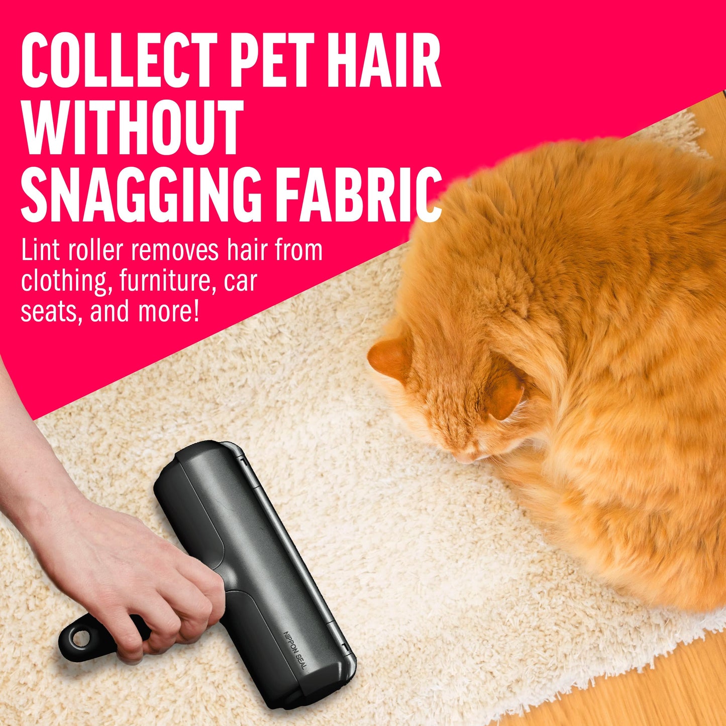 Chom Chom Roller Pet Hair Remover and Reusable Lint Roller