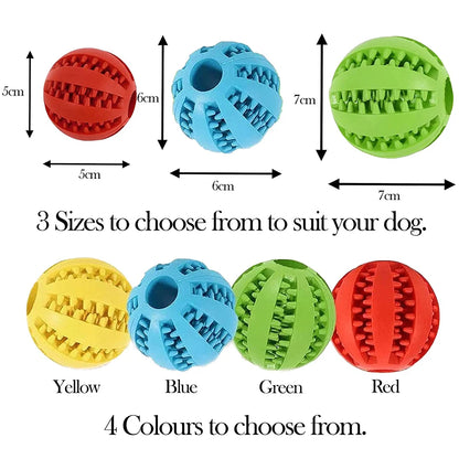 Dog Toy Interactive Rubber Balls