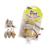 3Pc Cat Mice Toys Interactive Bite-Resistant