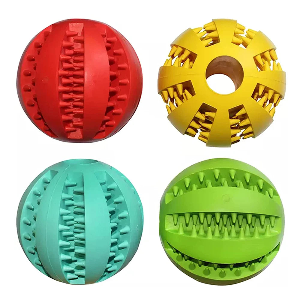 Dog Toy Interactive Rubber Balls