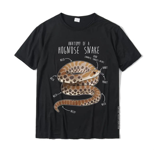 Anatomy Of A Hognose Snake Reptile T-Shirt