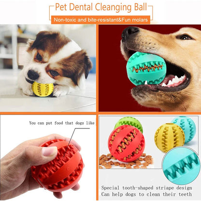 Dog Toy Interactive Rubber Balls