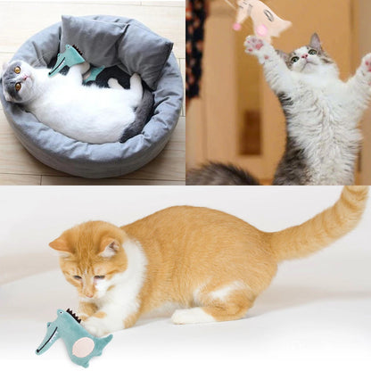 Cat Toy Catnip Interactive Plush Stuffed Chew