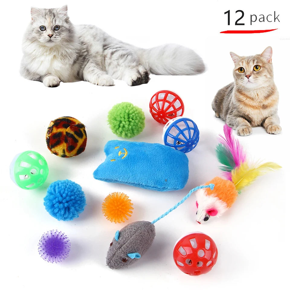 DualPet Kitten Toys Variety Cat Toy Combination