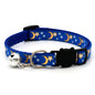 Cat Dog Collar With Bell Cartoon Star Moon