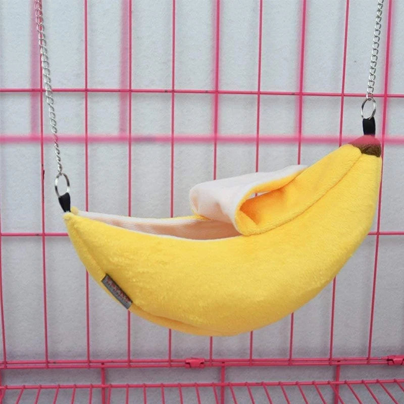 Banana Hamster Bed House Hammock