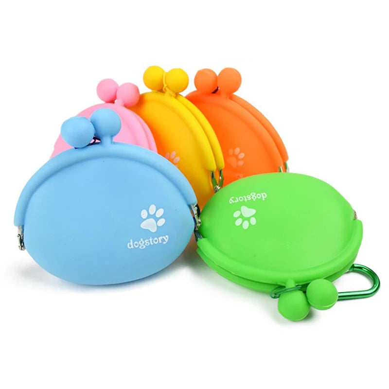 Silicone Pet Dog Train Food Snacks Pockets Bag