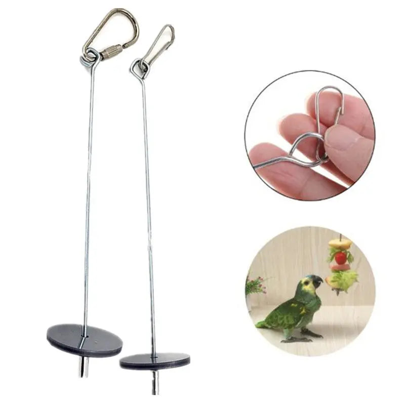 Pet Parrots Birds Food Holder