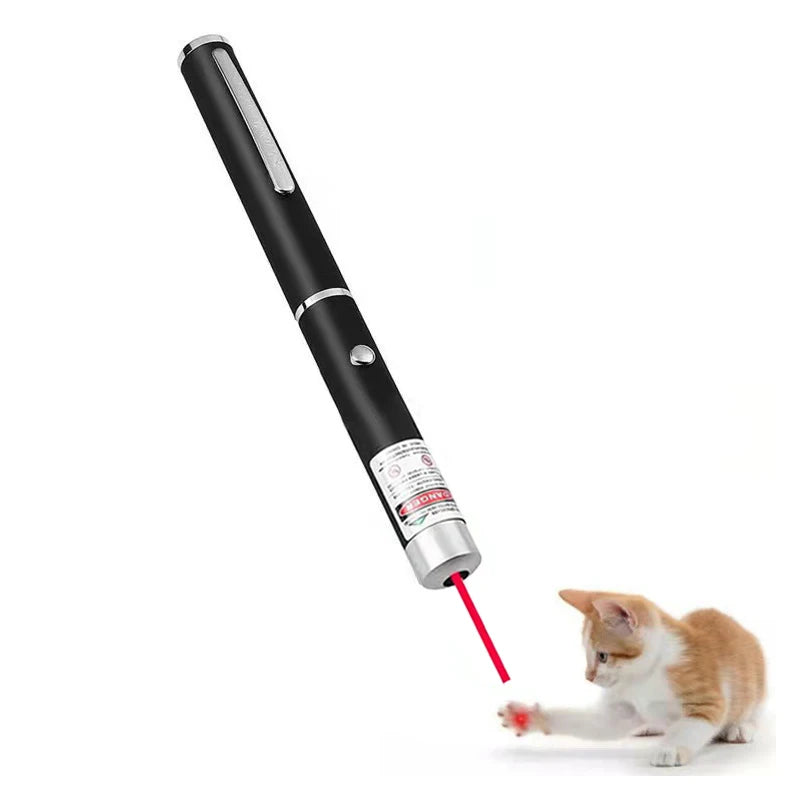 2-in-1 Mini Laser Pointer, LED Pet Training Flashlight For Cats