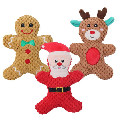 Plush Pet Christmas Dog Toys