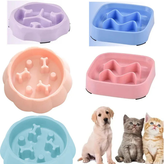 Pet supplies Slow Feeder Cat Bowl