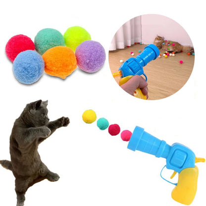 Interactive Launch Training Cat Toys