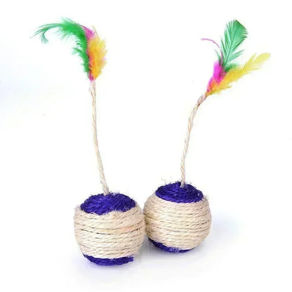 Cat Toy Sisal Scratching Ball