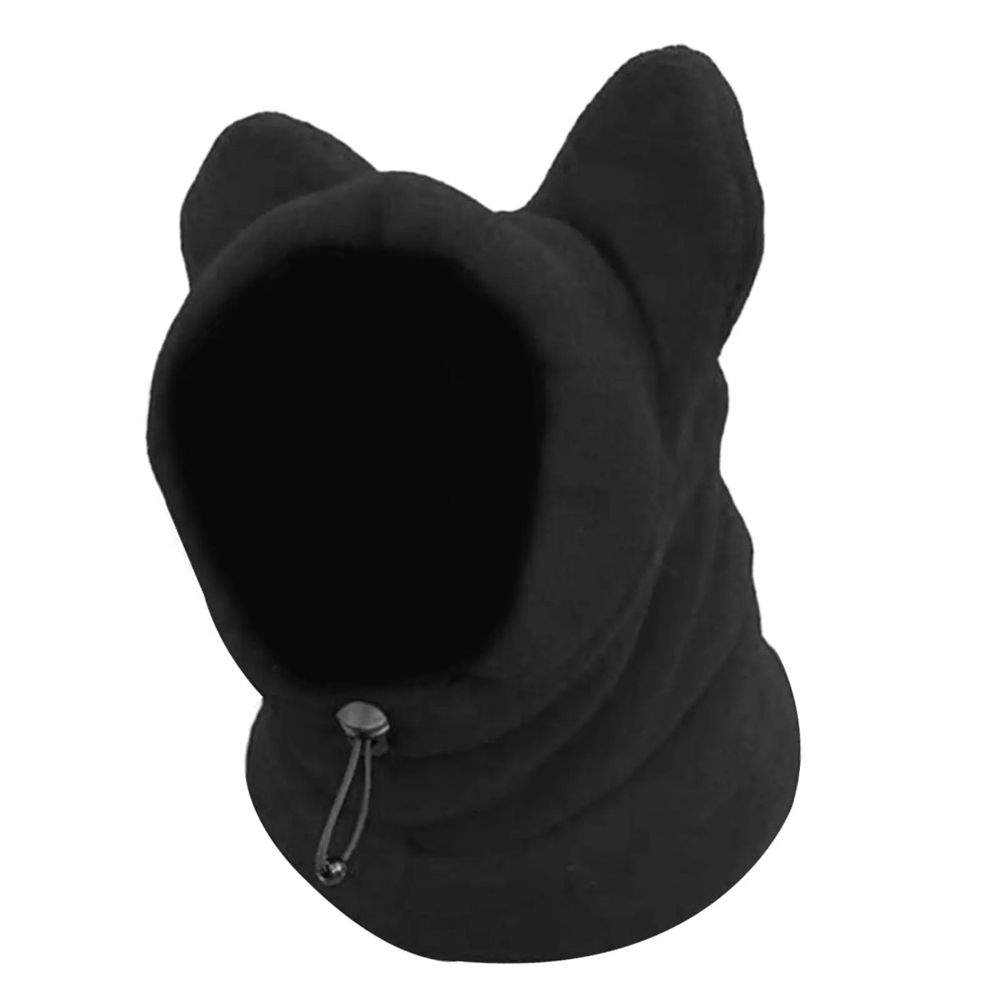 Winter Pet Hat Fleece Adjustable Warm Hat Ears Hoodie