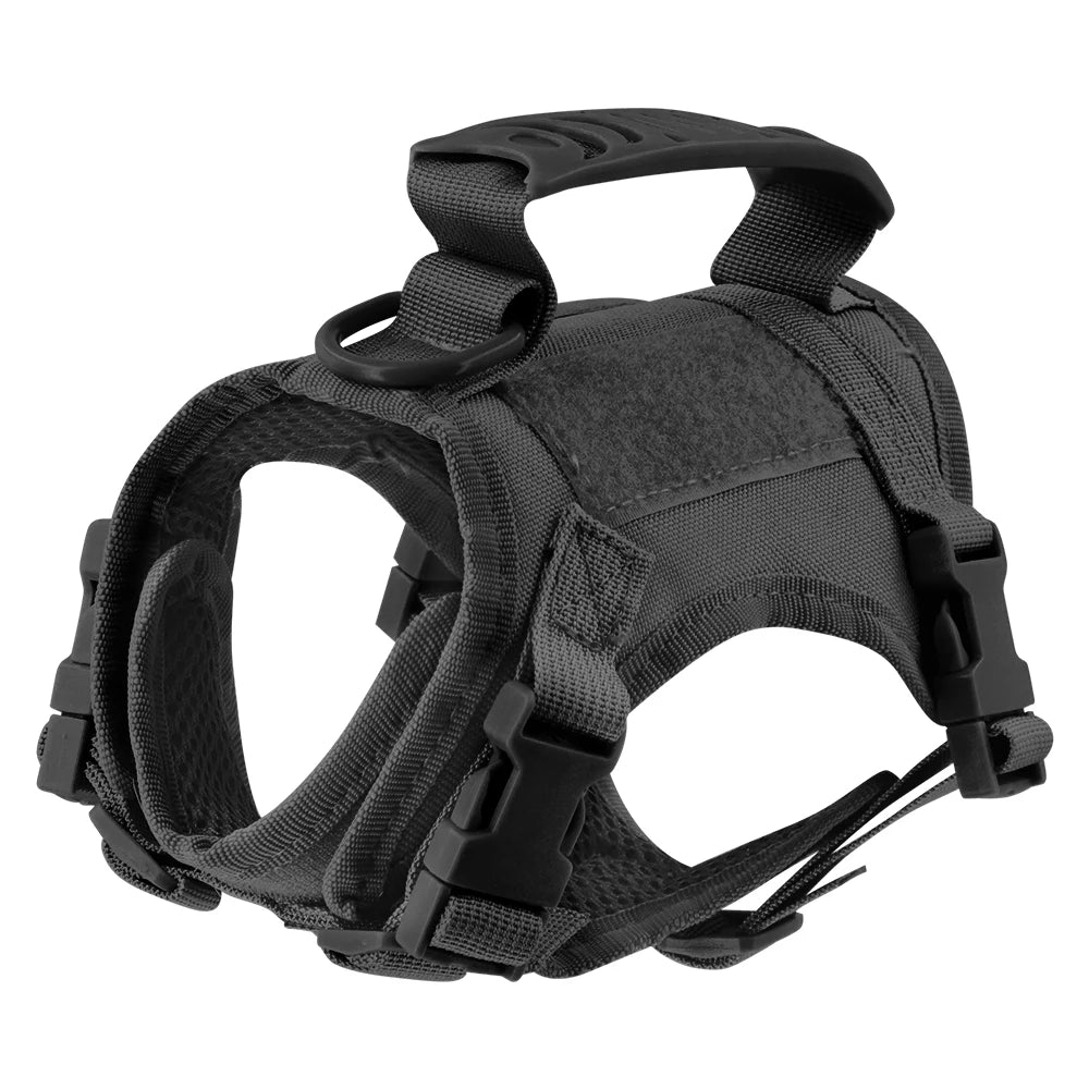 Tactical Puppy Harness Leash For Small Dogs