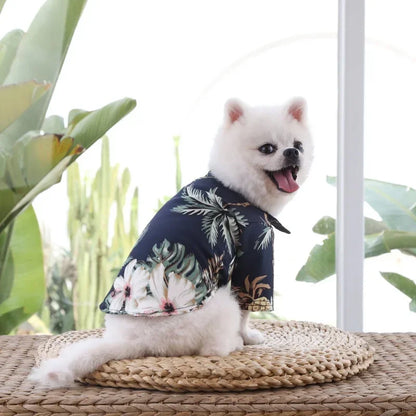 Hawaiian Pet Dog Shirts