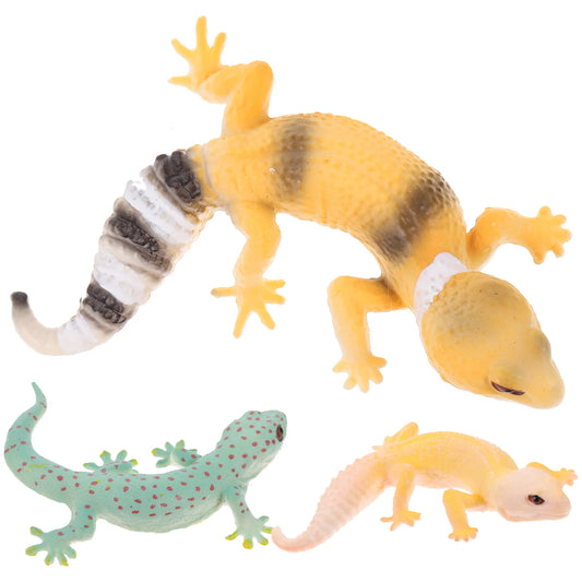 3 Pcs Leopard Gecko Toy