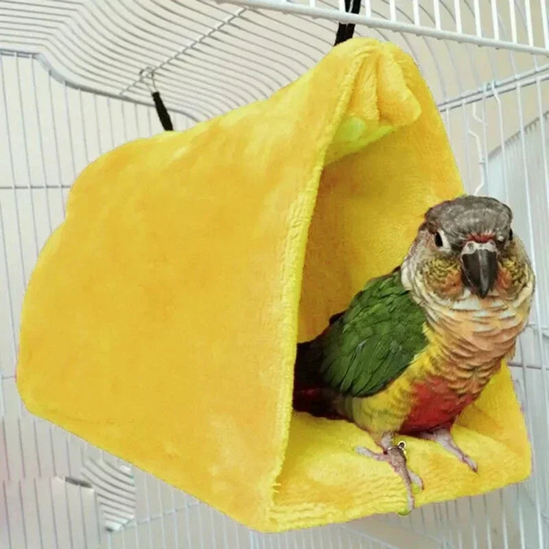 Tienda colgante tipo hamaca para jaula de loros y pájaros