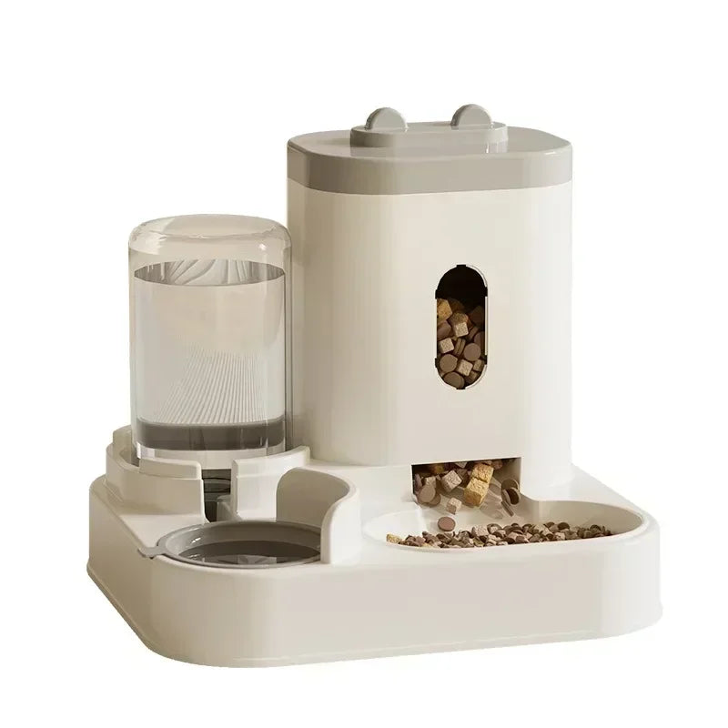 Automatic Feeder Cat Dog Food Bowl With Water