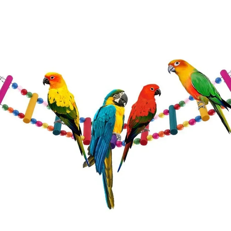 Bird Toys Set Swing Chewing Toys Parrot