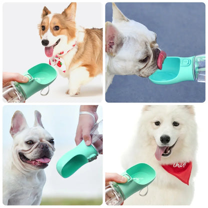 Botella de agua portátil para perros