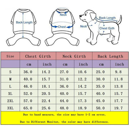 Waterproof Dogs Clothes Reflective Pet Coat