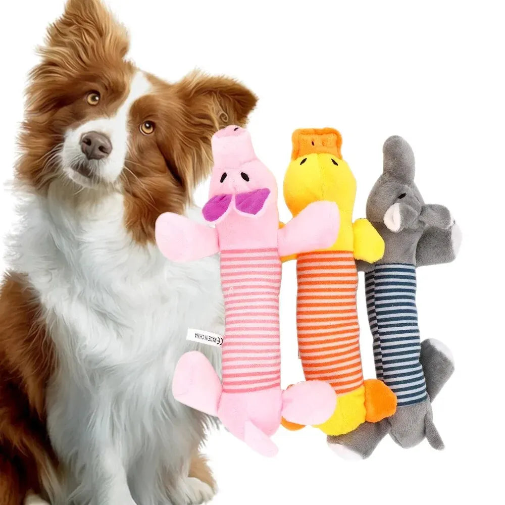 Pet Plush Cartoon Vocalizations Toys