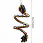 Parrot Toy Wicker Rope Hanging Braided Budgie Chew