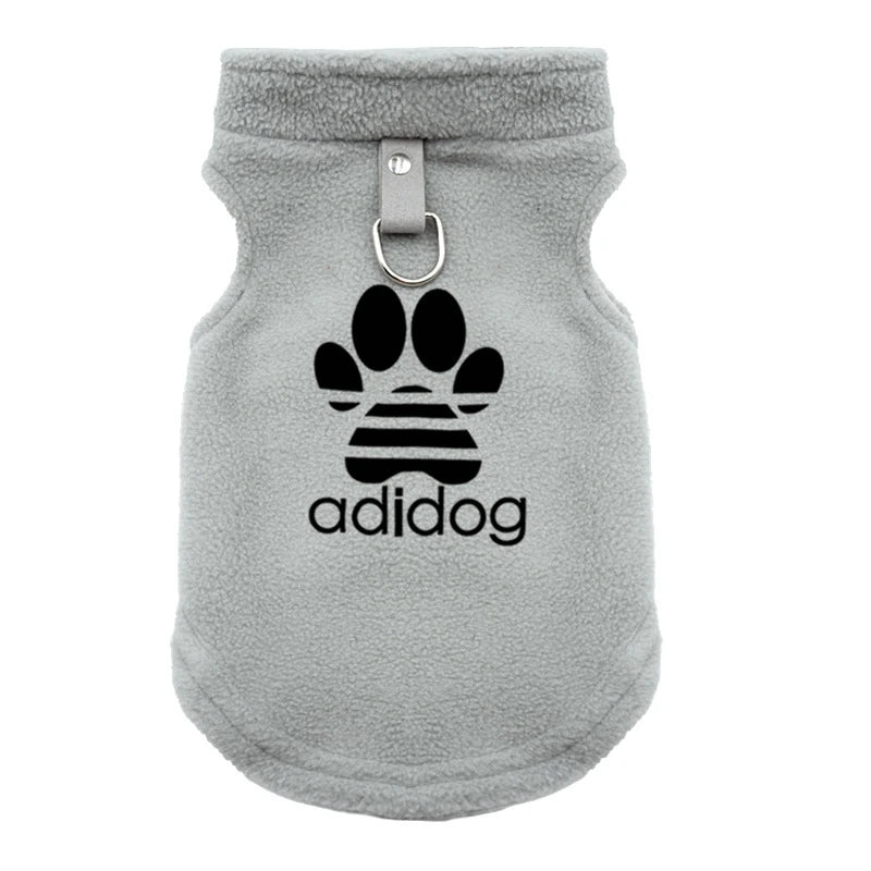 Ropa de polar suave para perros pequeños